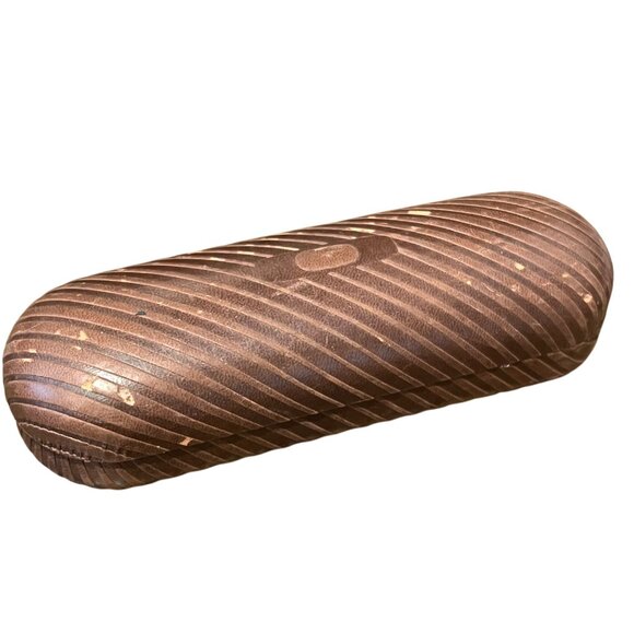 Oakley Womens Tortoise & Blue Emblem 2.0 Rectangular Sunglasses W/ Case - Picture 5 of 9